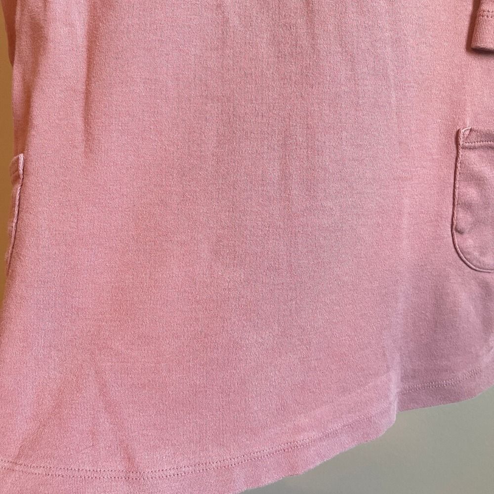 Kate Quinn Asymetrical Tunic Dress | 3T | Mauve Pink Organic Cotton Pockets - Picture 6 of 6